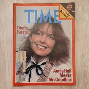 VTG Time Magazine September 26 1977 - Diane Keaton / Annie Hall Meet Dr. Goodbar